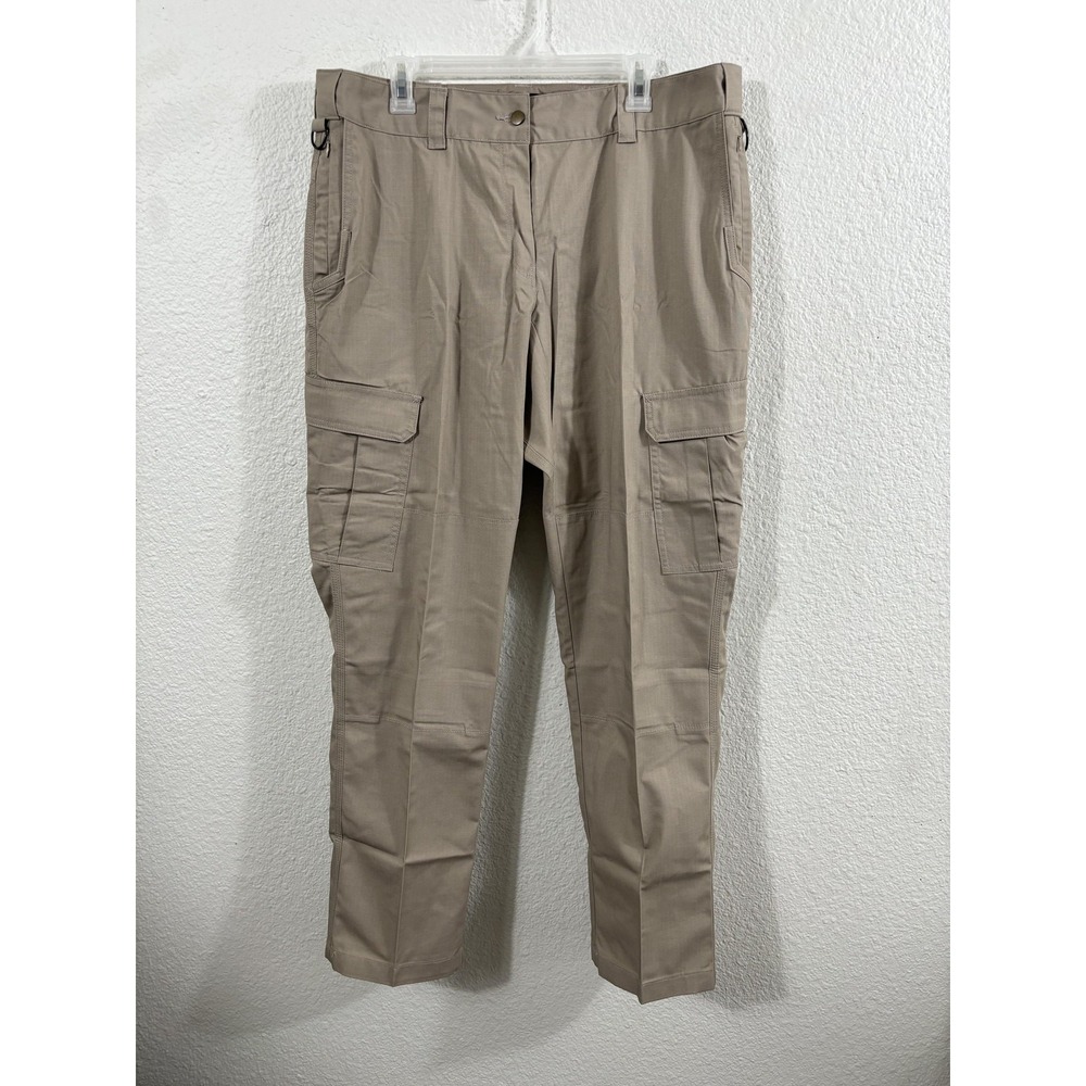 Galls Cargo Pants Womens 16x34 Khaki G-Tac Tactical‎ Ripstop Duty Uniform TR2600